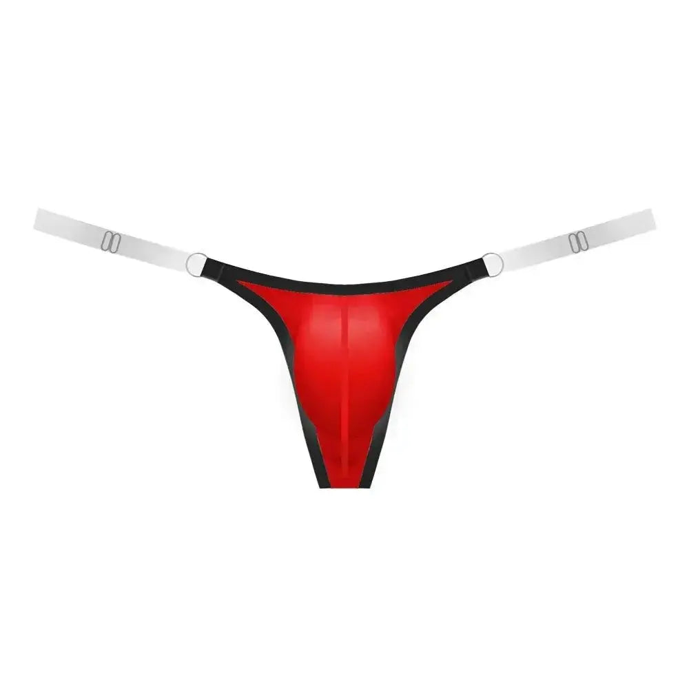 Form - Fitting Transparent Low - Rise Thong - WOWihte