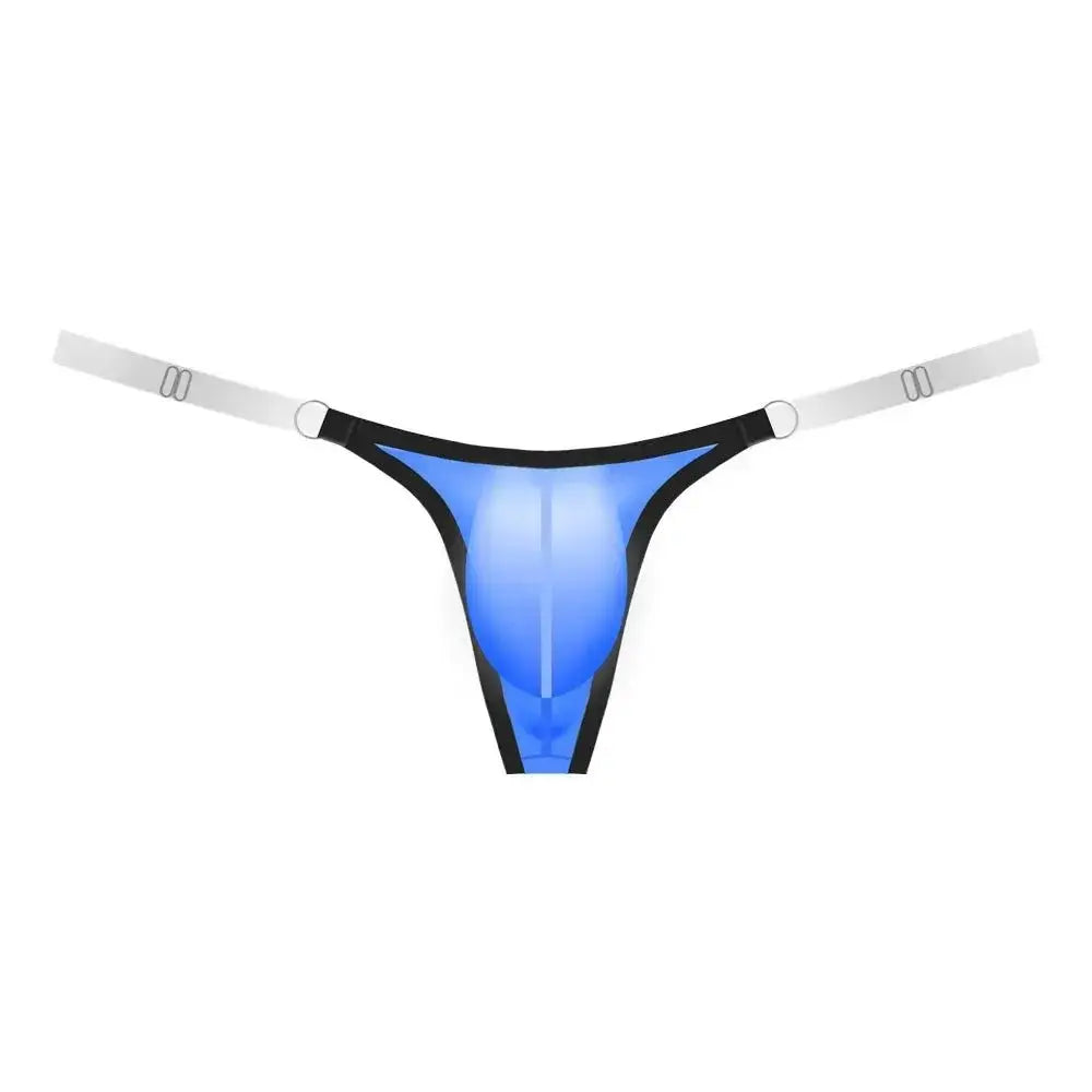 Form - Fitting Transparent Low - Rise Thong - WOWihte