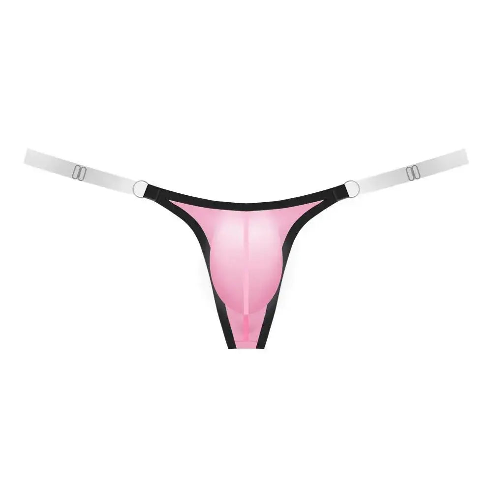 Form - Fitting Transparent Low - Rise Thong - WOWihte