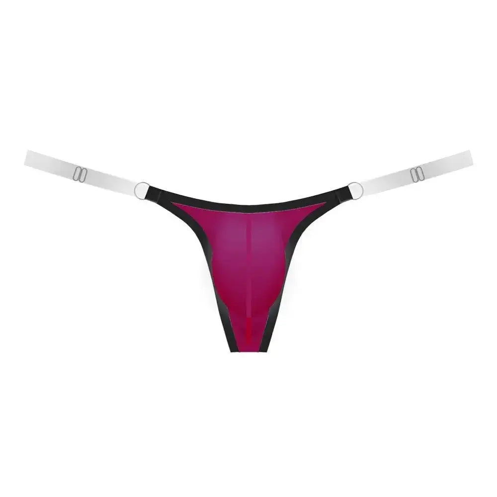 Form - Fitting Transparent Low - Rise Thong - WOWihte