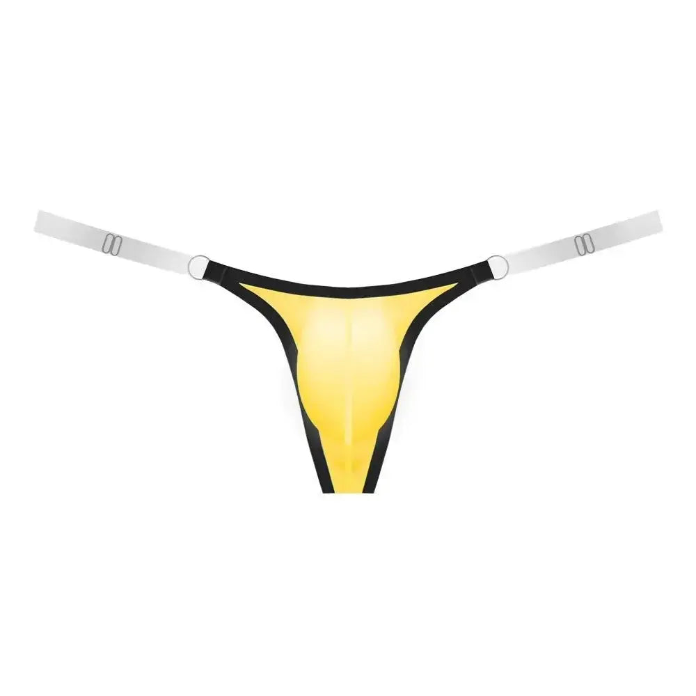 Form - Fitting Transparent Low - Rise Thong - WOWihte