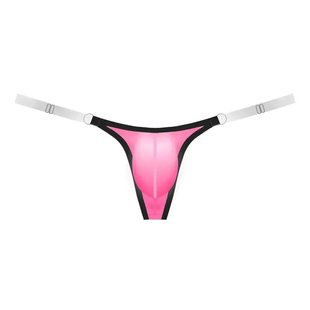 Form - Fitting Transparent Low - Rise Thong - WOWihte