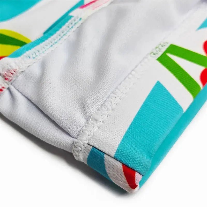 Fruit Print Bikini Swim Briefs - WOWihte