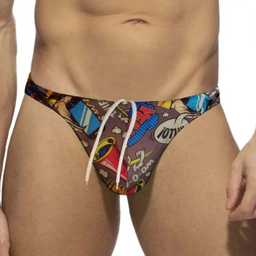 Fun Pop Swim Thong - WOWihte