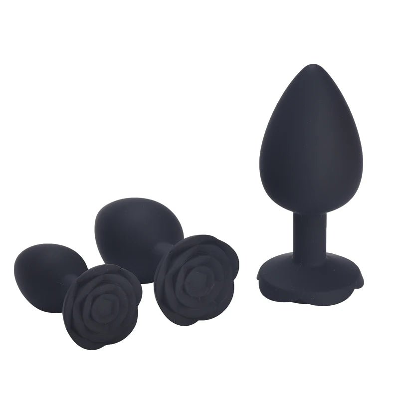 GEEBA Silicone Anal Plug Trainer - WOWihte