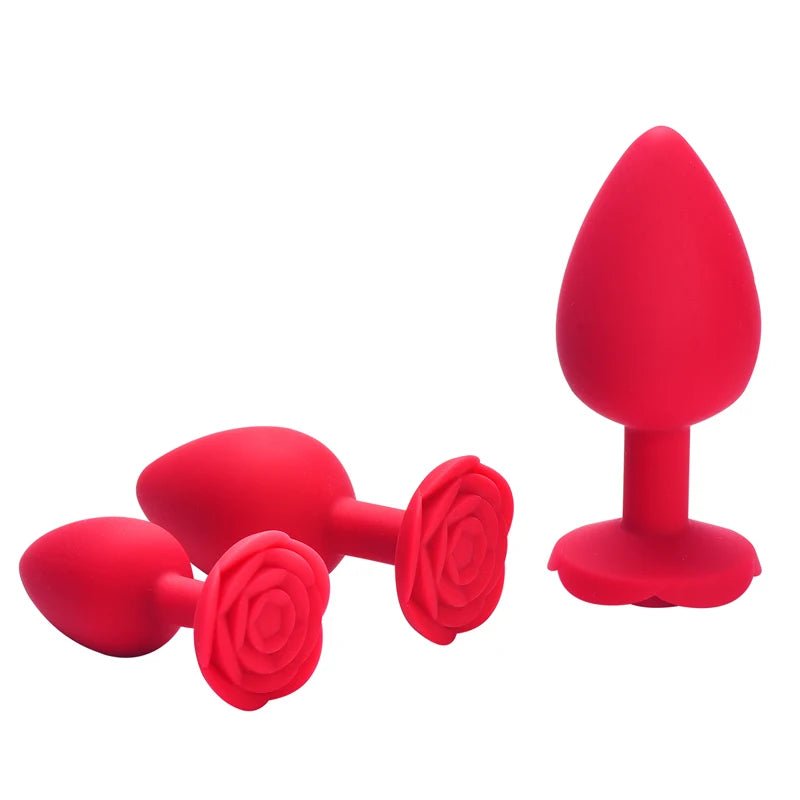 GEEBA Silicone Anal Plug Trainer - WOWihte