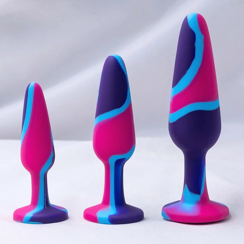 GEEBA Silicone Anal Plug Trainer - WOWihte