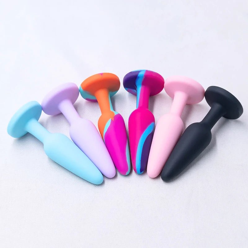 GEEBA Silicone Anal Plug Trainer - WOWihte