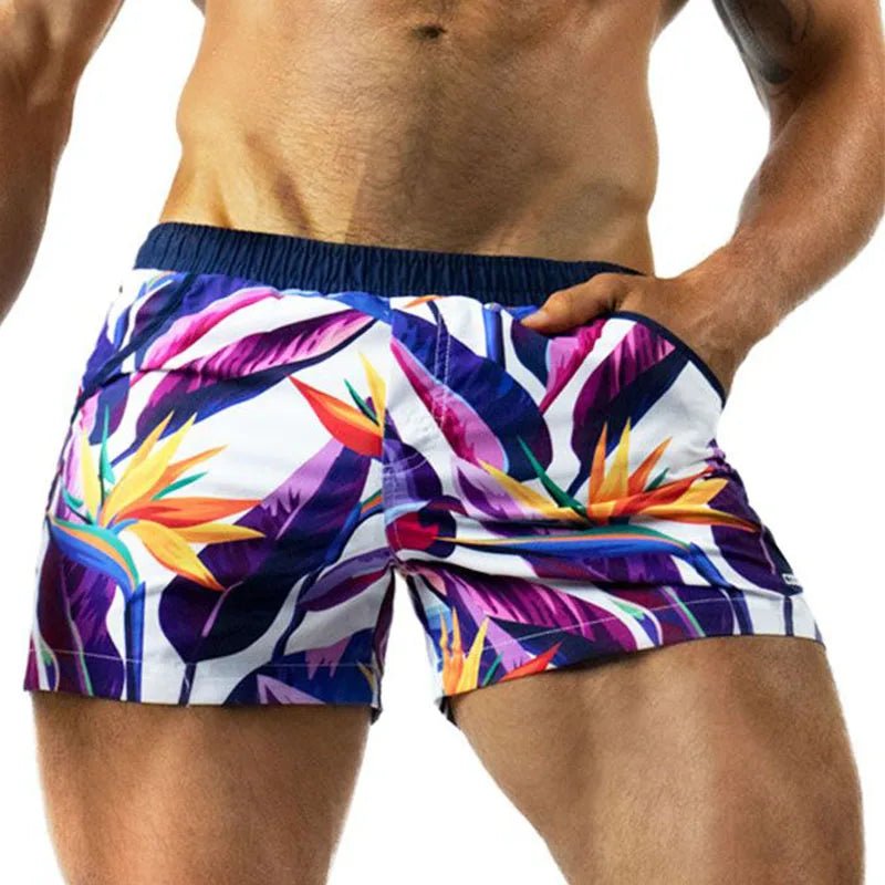 GITF Quick Dry Men's Swim Shorts - WOWihte