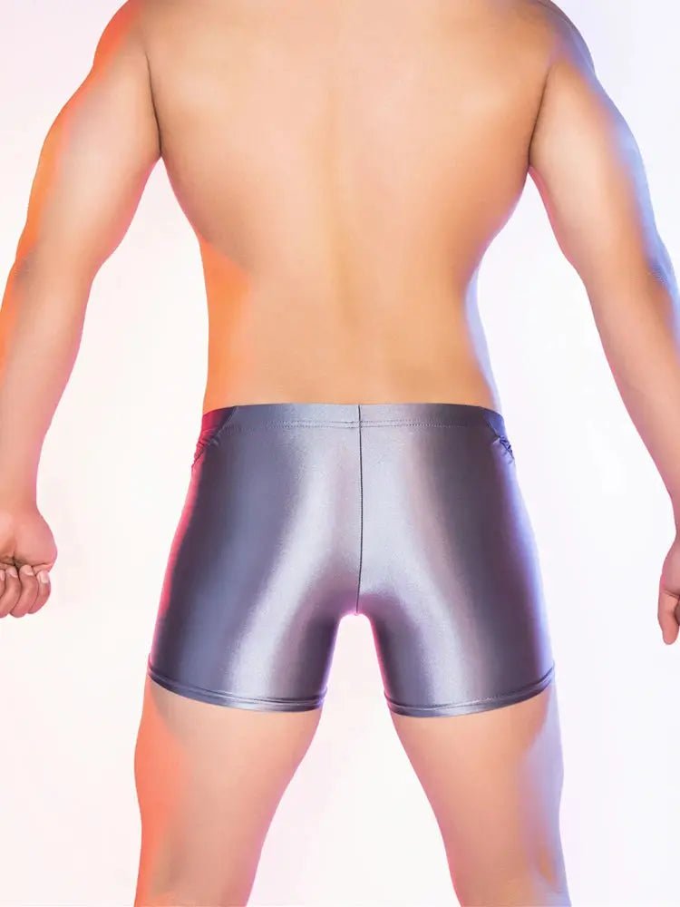 Glossy Shaper Boxer Briefs - WOWihte
