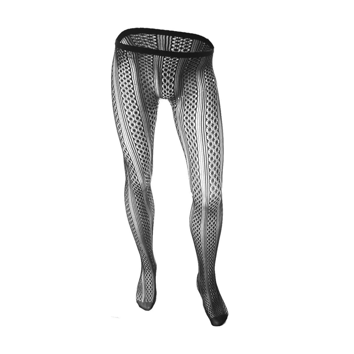 Gothic Black Fishnet Mesh Tights - WOWihte