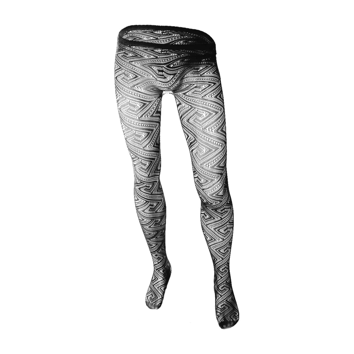 Gothic Black Fishnet Mesh Tights - WOWihte