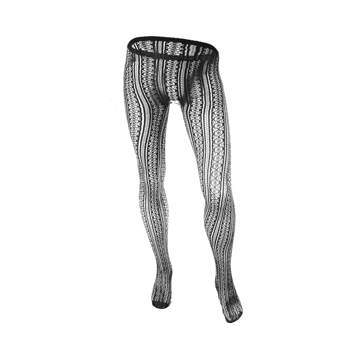 Gothic Black Fishnet Mesh Tights - WOWihte