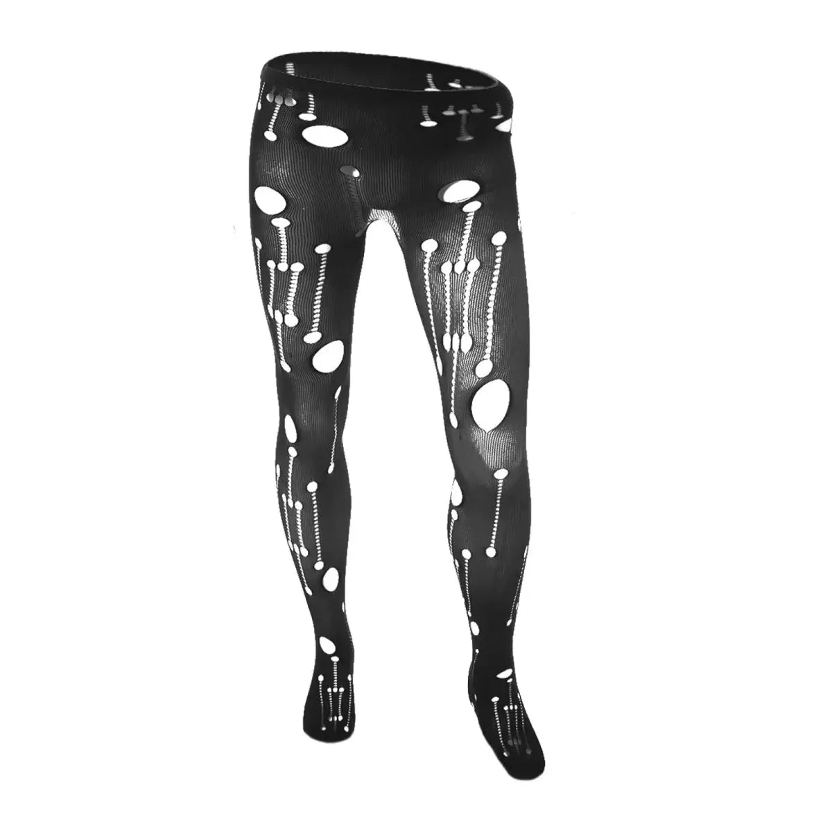 Gothic Black Mesh Fishnet Stockings - WOWihte