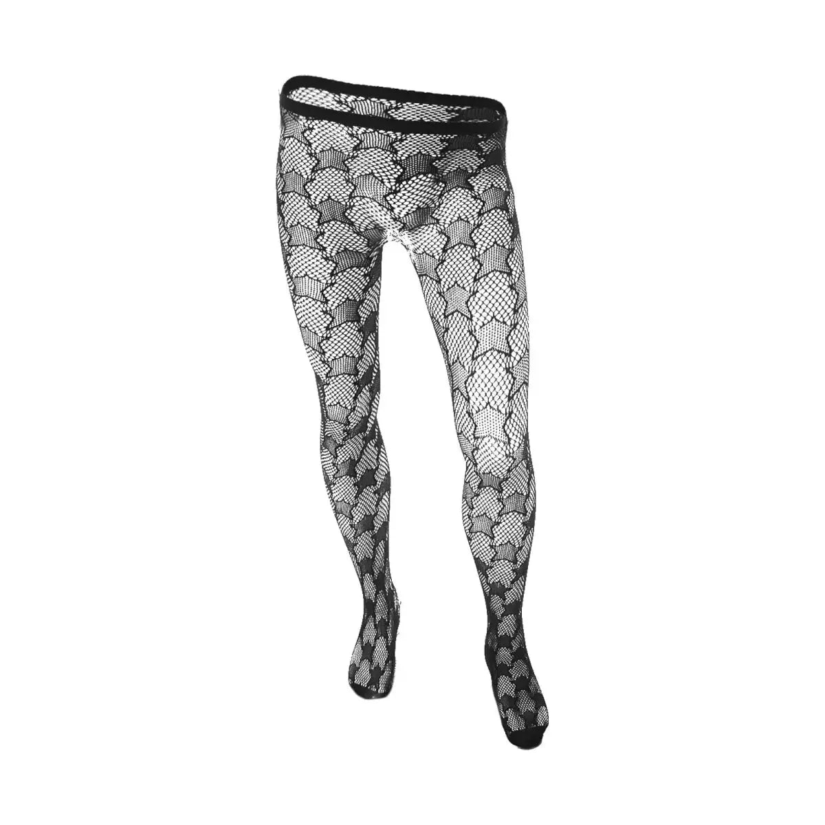 Gothic Black Mesh Fishnet Stockings - WOWihte