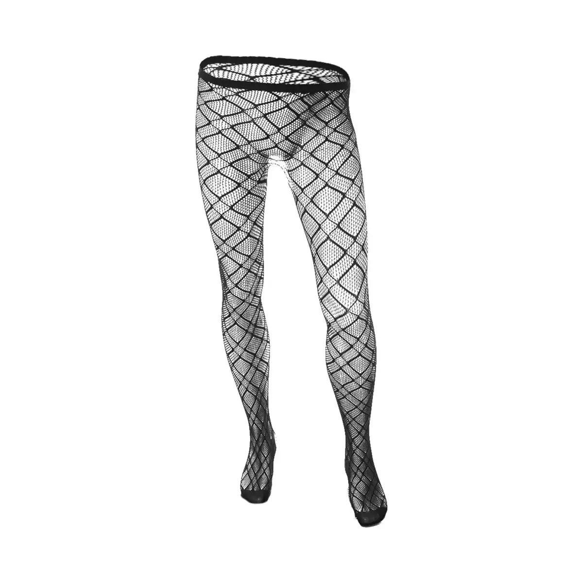 Gothic Black Mesh Fishnet Stockings - WOWihte