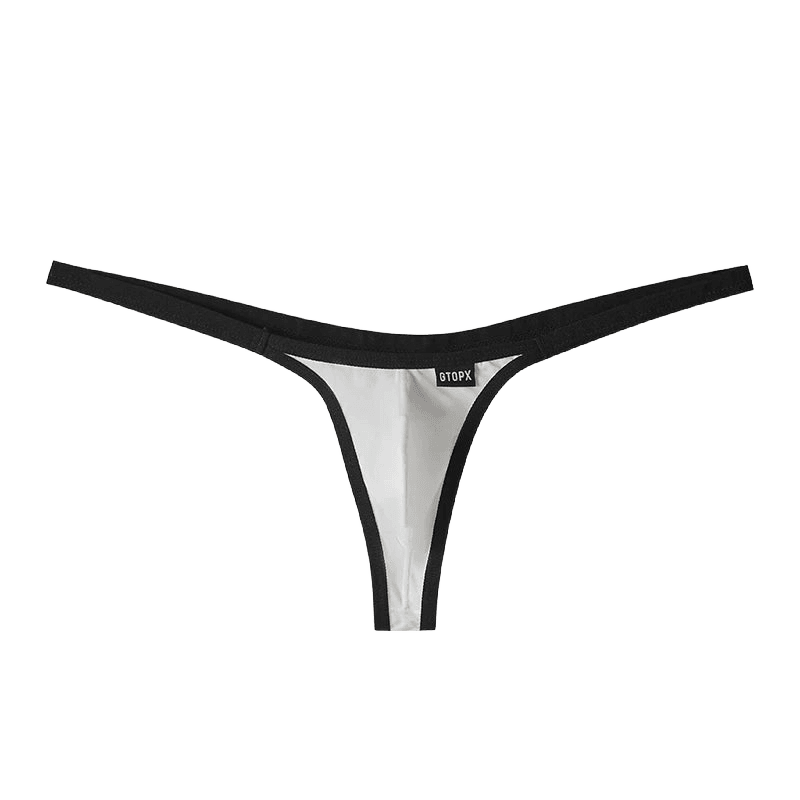 GTOPX Ultra - Thin Men's Mesh Thong - WOWihte