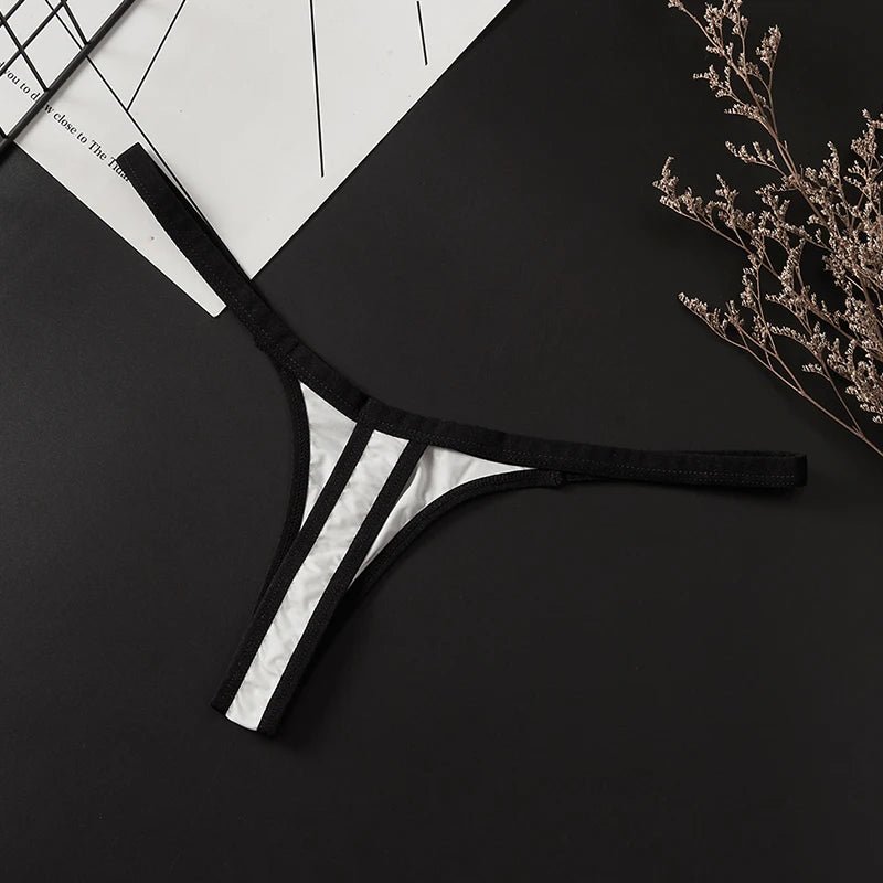 GTOPX Ultra - Thin Men's Mesh Thong - WOWihte