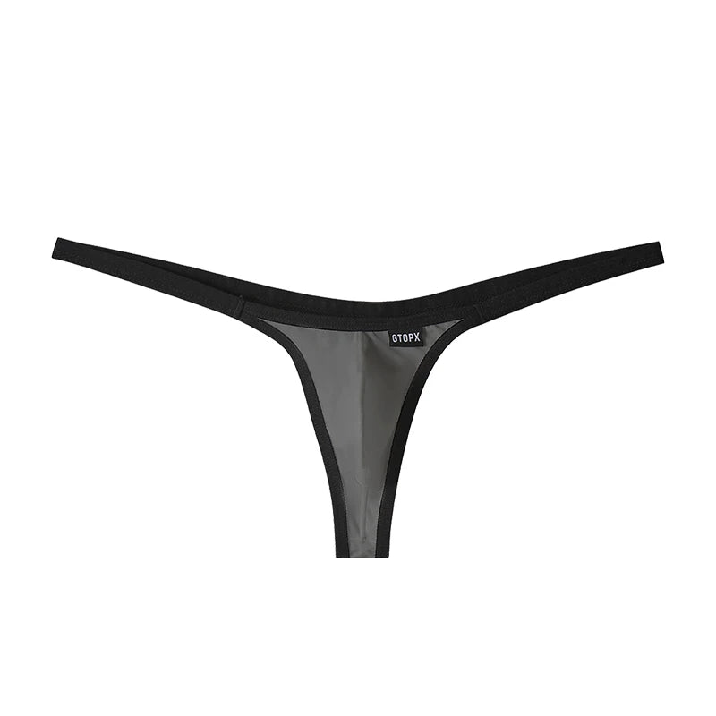 GTOPX Ultra - Thin Men's Mesh Thong - WOWihte