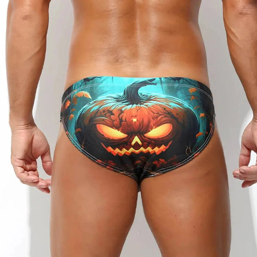 Halloween Ice - Silk Bulge - Sweem Mini Brief - WOWihte