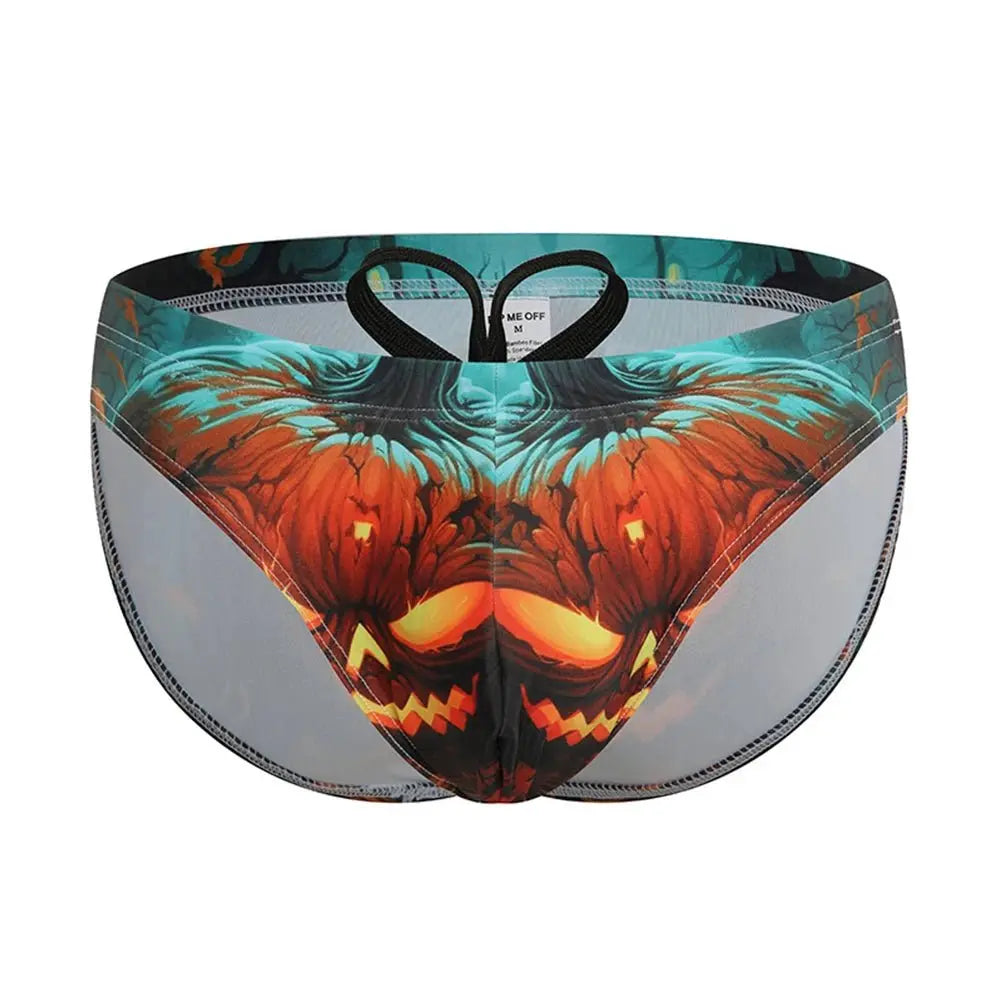 Halloween Ice - Silk Bulge - Sweem Mini Brief - WOWihte