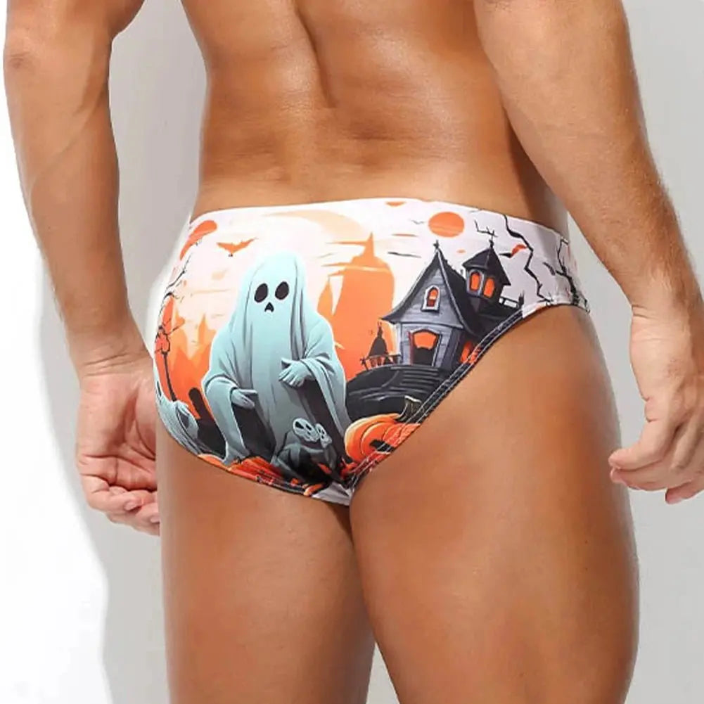 Halloween Ice - Silk Bulge - Sweem Mini Brief - WOWihte