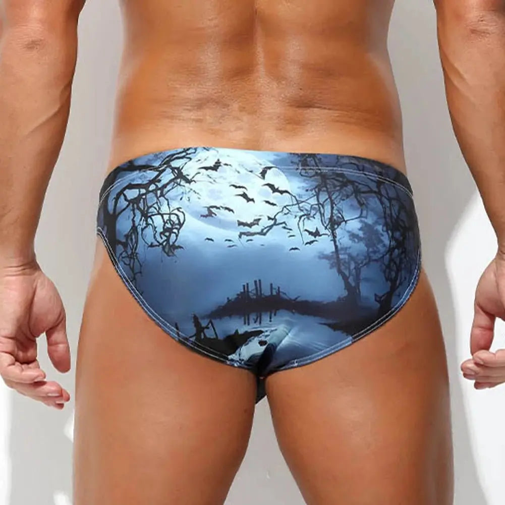 Halloween Ice - Silk Bulge - Sweem Mini Brief - WOWihte