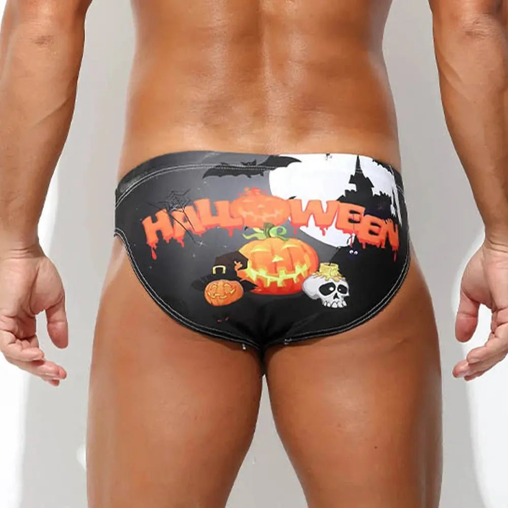 Halloween Ice - Silk Bulge - Sweem Mini Brief - WOWihte