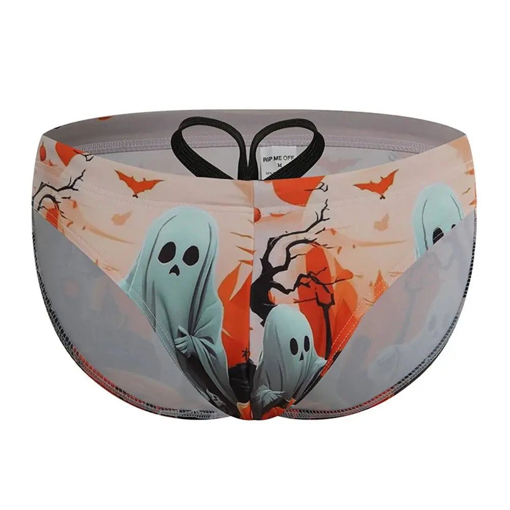 Halloween Ice - Silk Bulge - Sweem Mini Brief - WOWihte