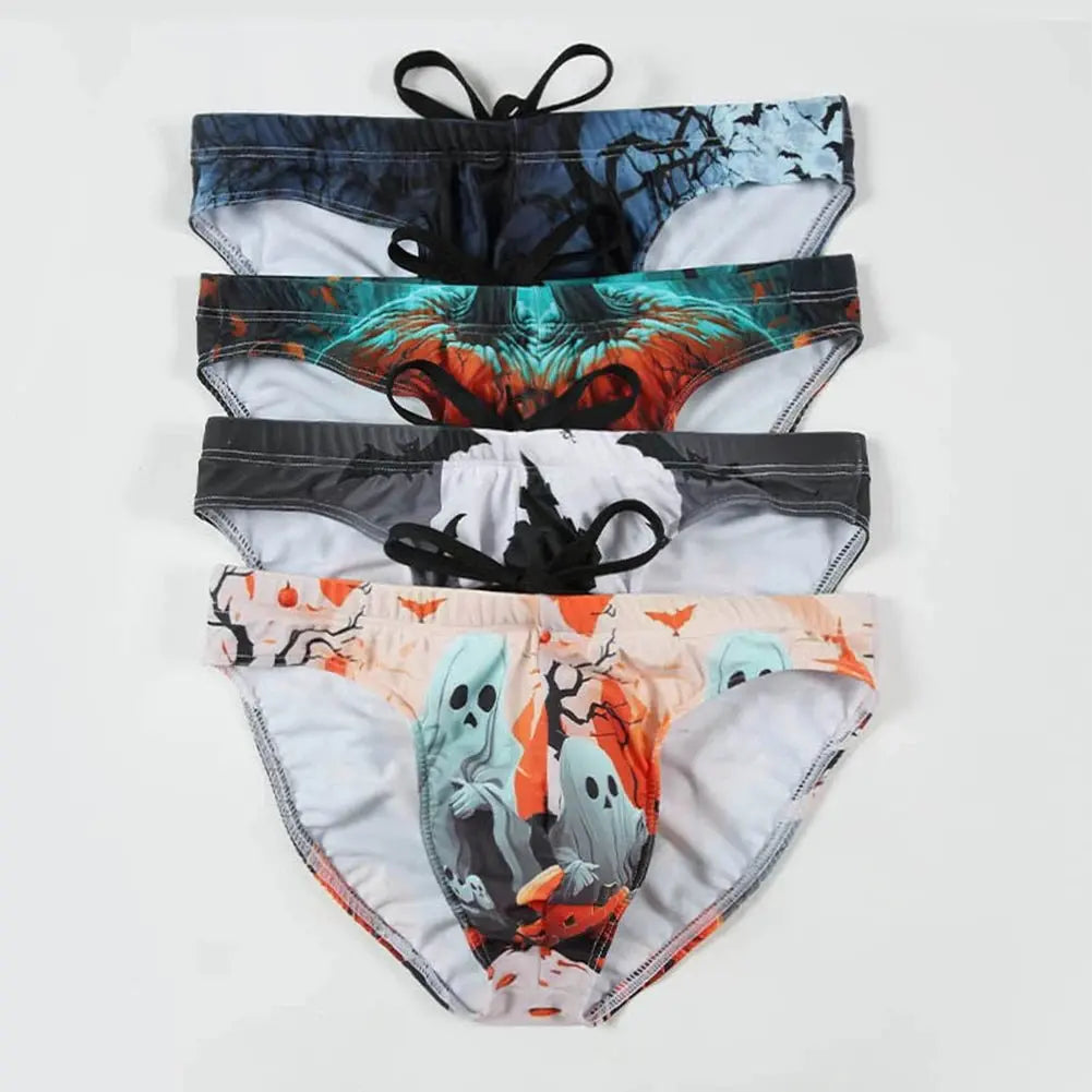 Halloween Ice - Silk Bulge - Sweem Mini Brief - WOWihte