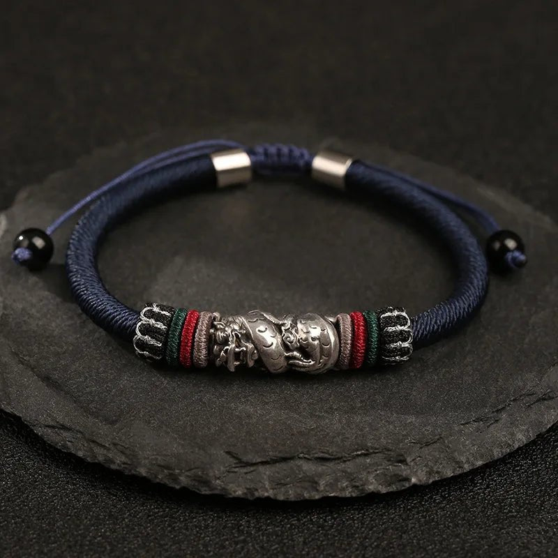 Handmade 925 Sterling Dragon Bracelet - WOWihte