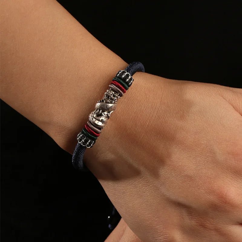 Handmade 925 Sterling Dragon Bracelet - WOWihte