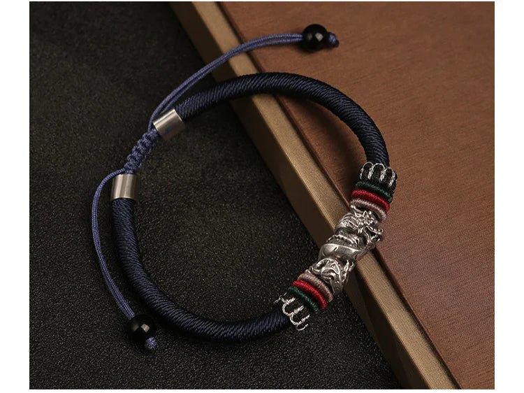 Handmade 925 Sterling Dragon Bracelet - WOWihte