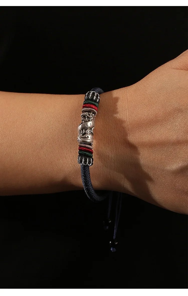 Handmade 925 Sterling Dragon Bracelet - WOWihte