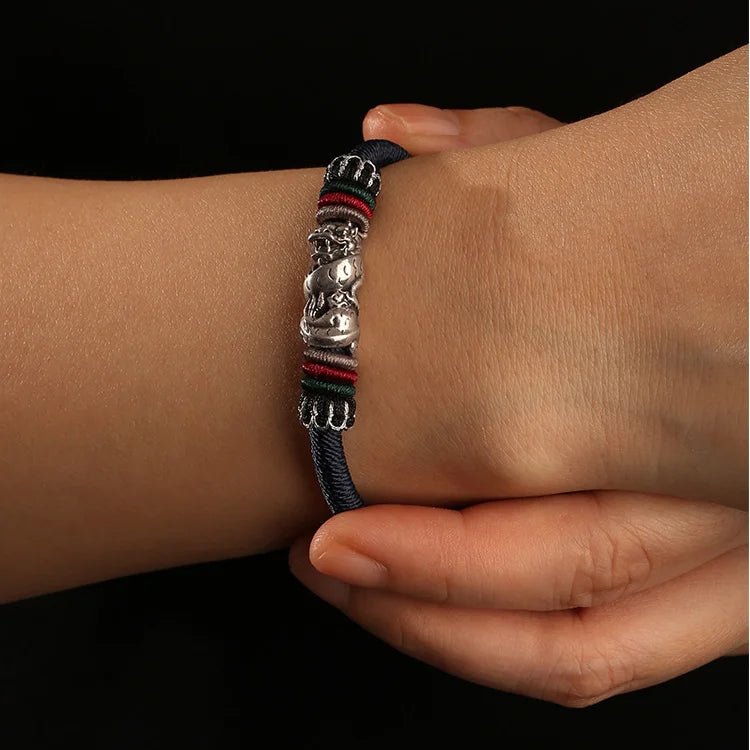 Handmade 925 Sterling Dragon Bracelet - WOWihte