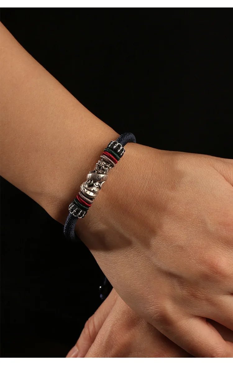 Handmade 925 Sterling Dragon Bracelet - WOWihte