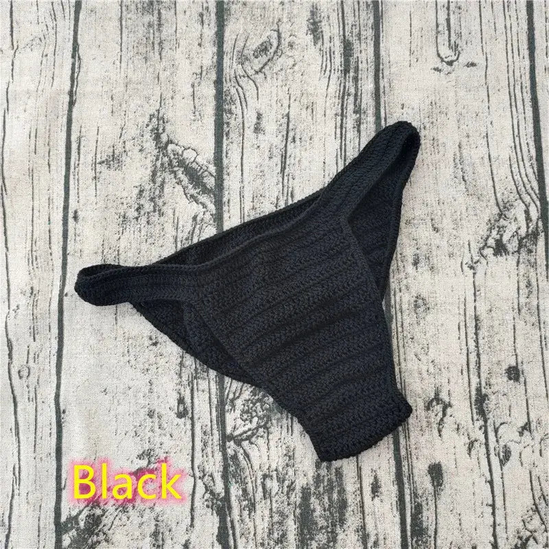 Handmade Crochet Beach Thong - WOWihte