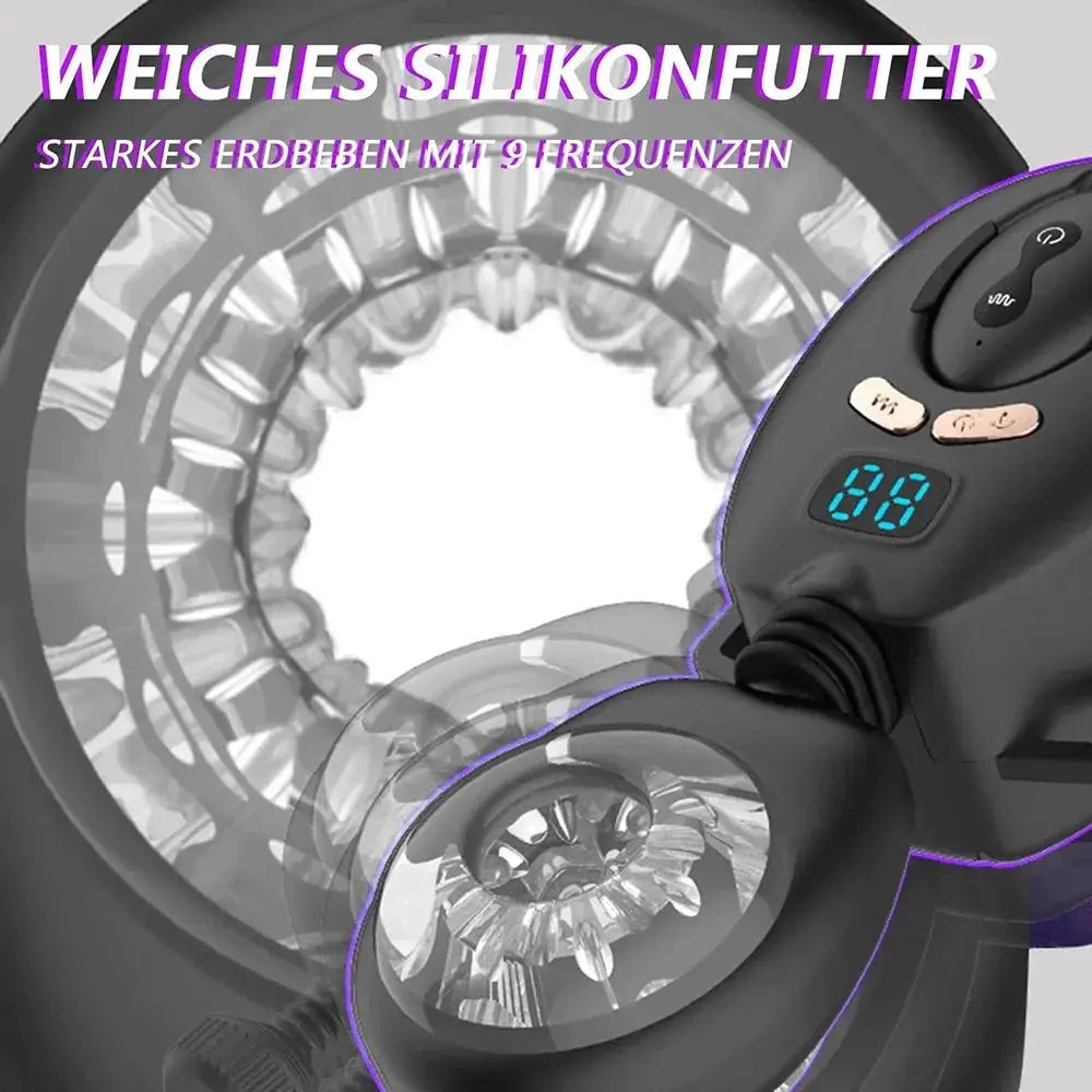 Hands - Free Remote Control Male Masturbator - WOWihte