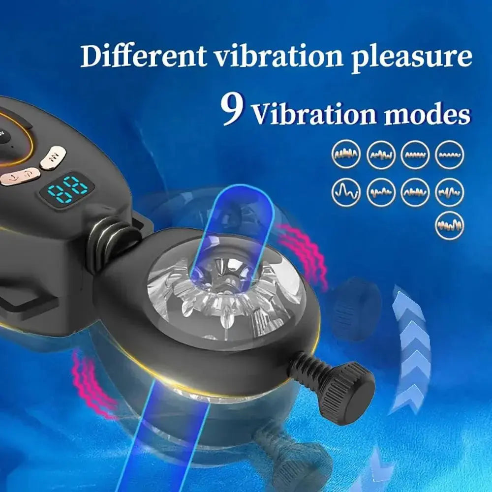 Hands - Free Remote Control Male Masturbator - WOWihte