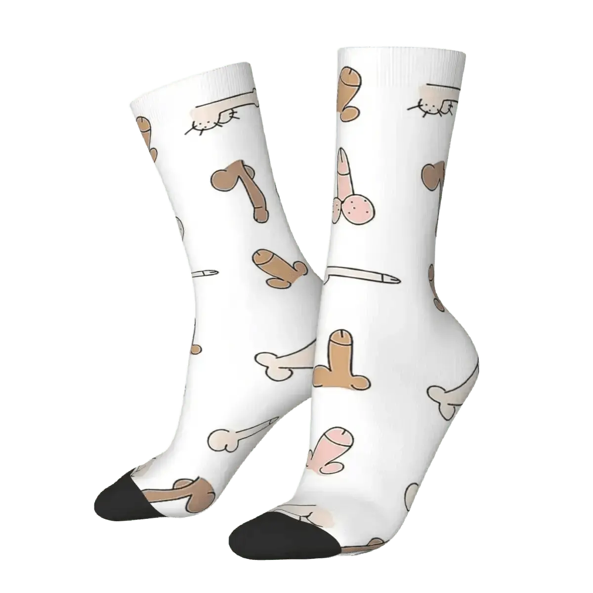 Harajuku Art Crew Socks Unisex - WOWihte