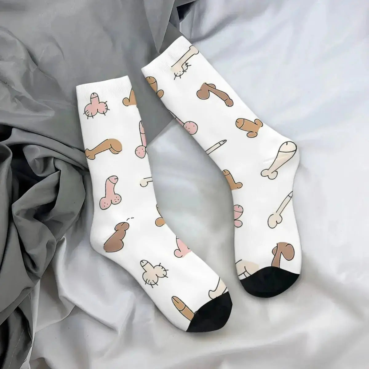 Harajuku Art Crew Socks Unisex - WOWihte