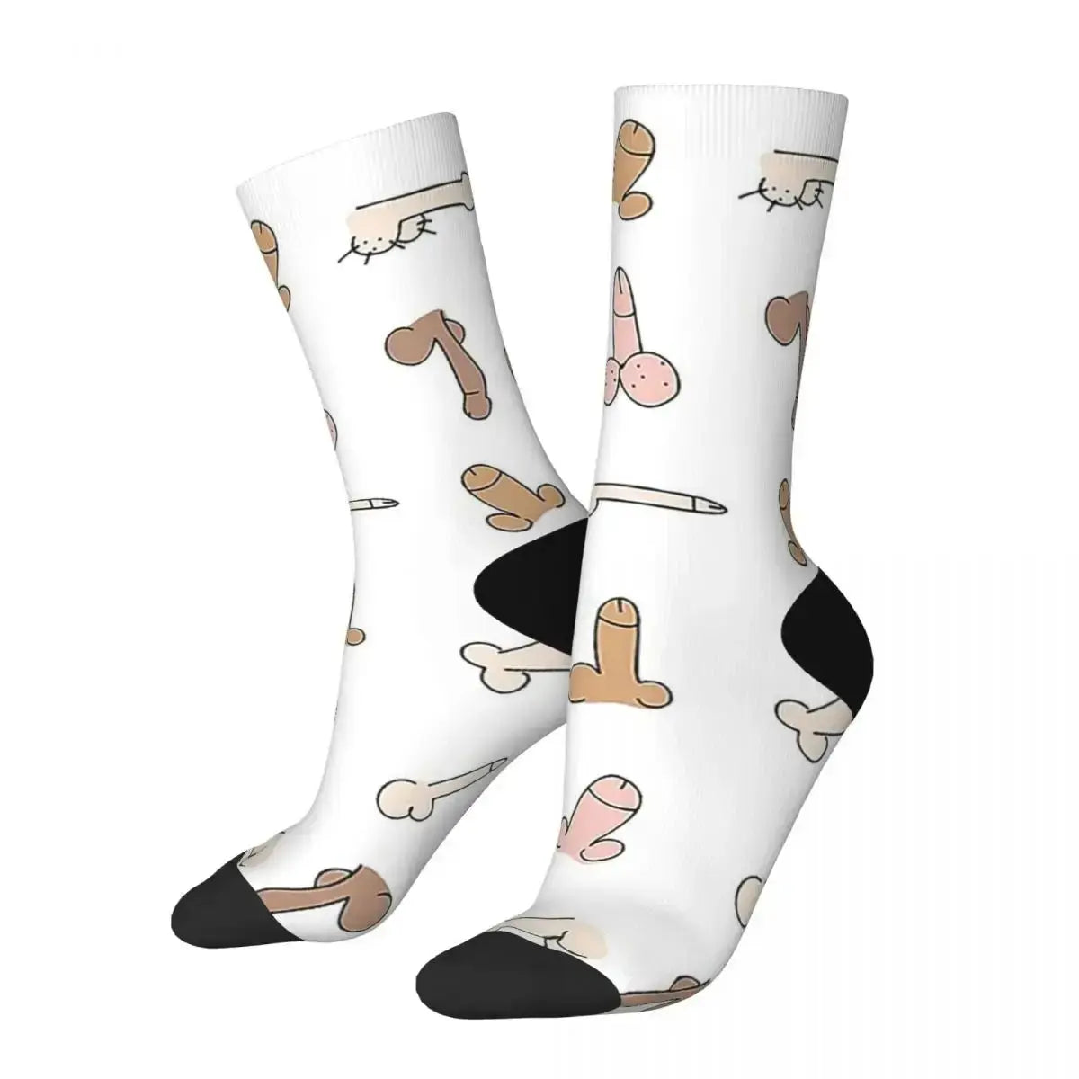 Harajuku Art Crew Socks Unisex - WOWihte