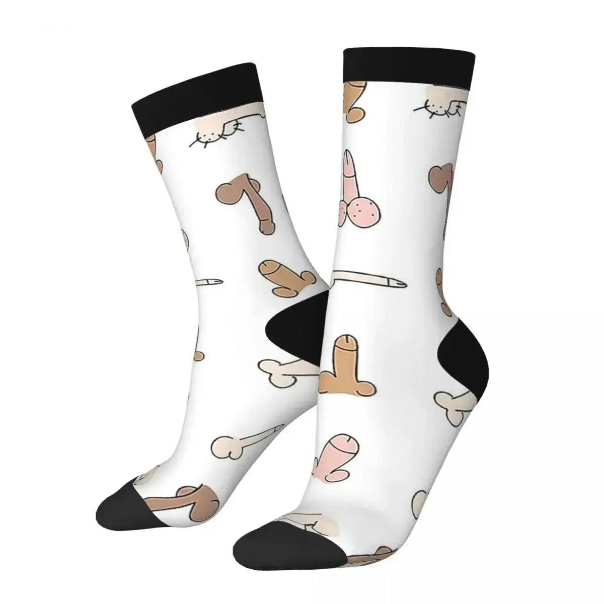 Harajuku Art Crew Socks Unisex - WOWihte