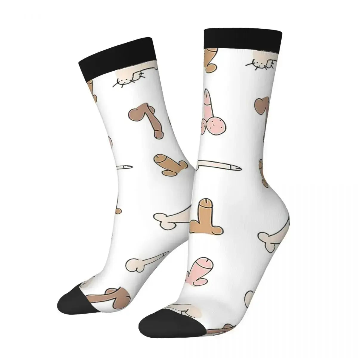 Harajuku Art Crew Socks Unisex - WOWihte