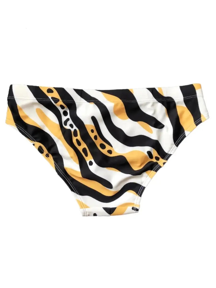 High Elastic Swim Trunks - WOWihte