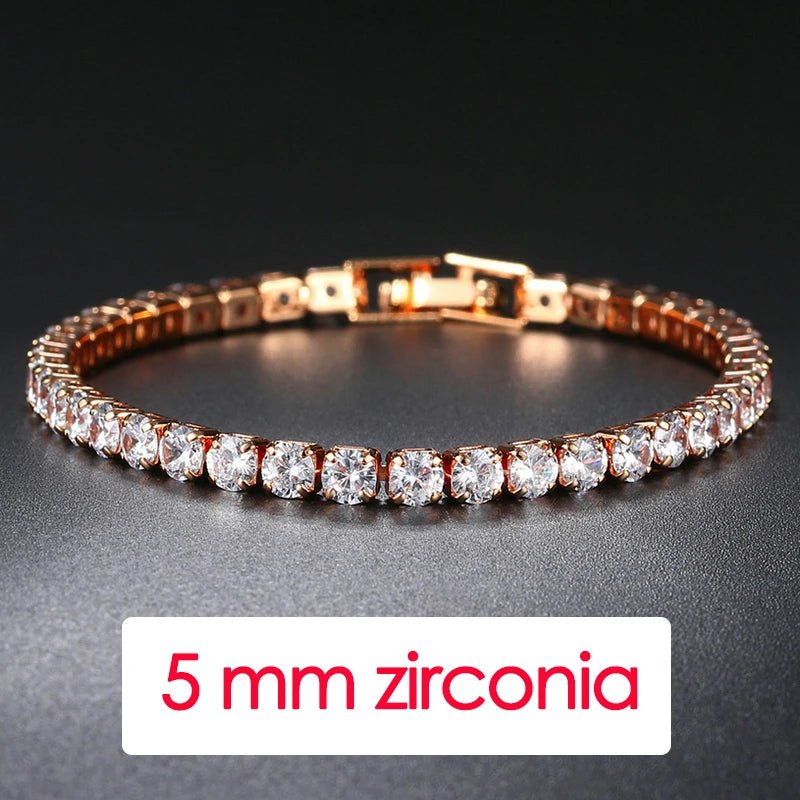 Hip Hop Crystal Tennis Bracelet - WOWihte