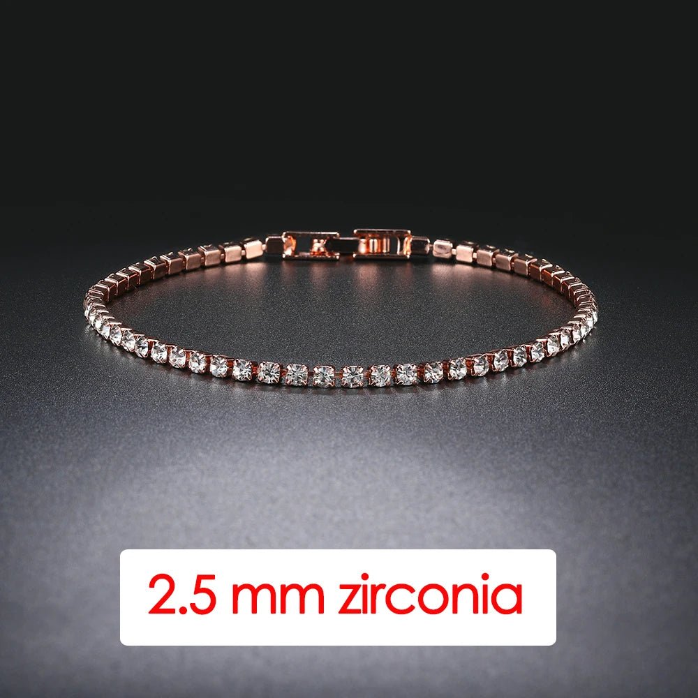 Hip Hop Crystal Tennis Bracelet - WOWihte