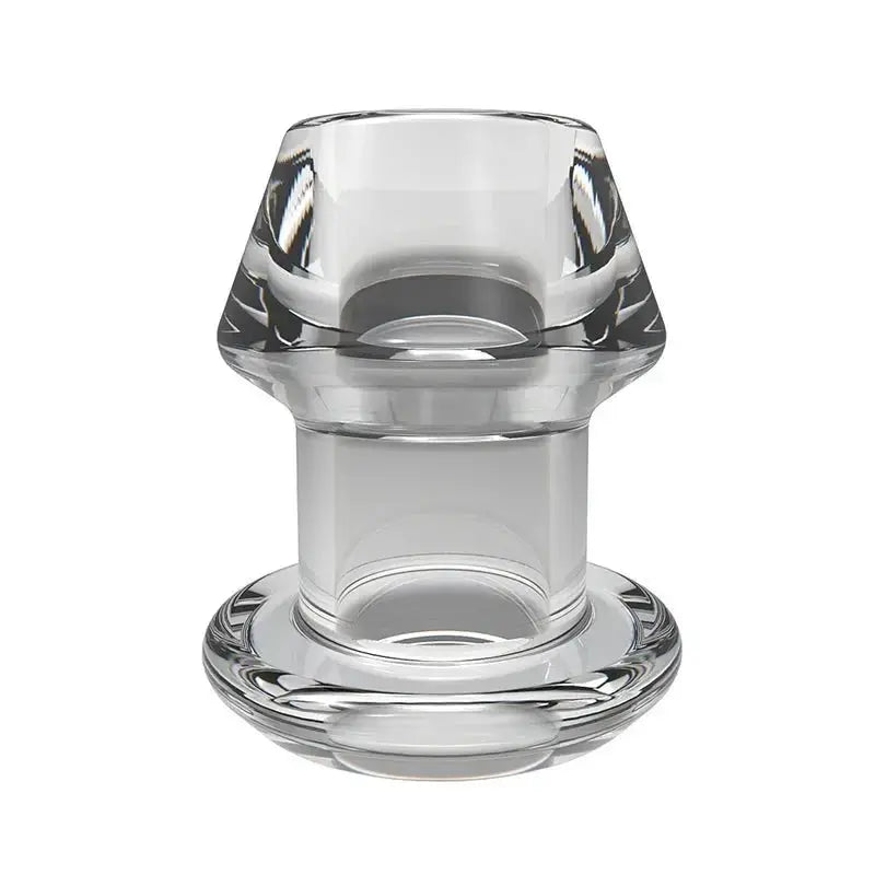 Hollow Anal Expander With Stopper - WOWihte