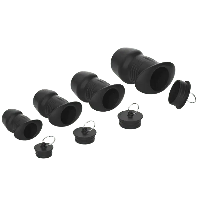 Hollow Silicone Anal Plug Dilator - WOWihte