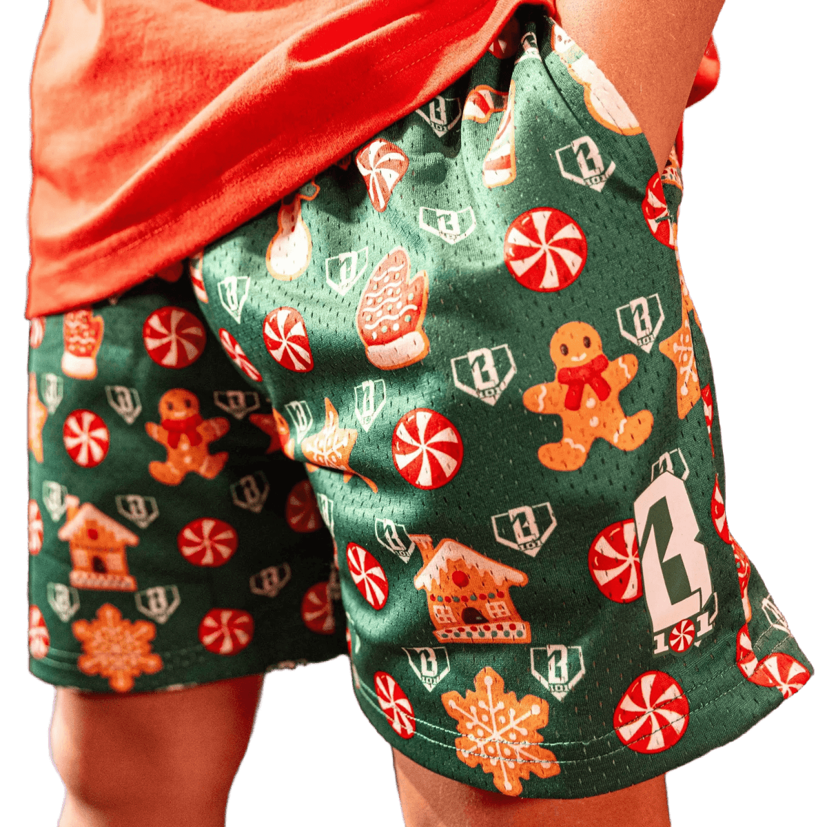 Home Plate Oversized Quick - Dry Shorts - WOWihte